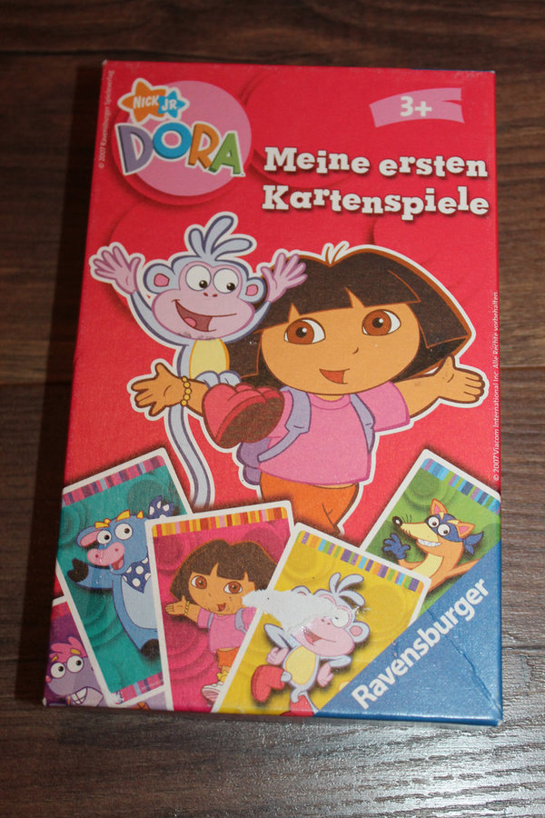 Dora / Meine ersten Kartenspiele, Ravensburger, ab 3 Jahre