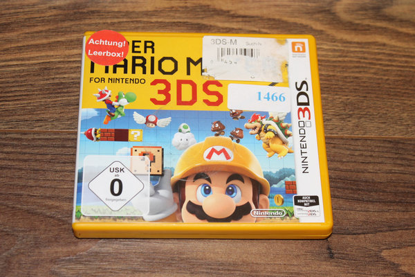 Nintendo 3DS, Super Mario Maker, ab 0 Jahre