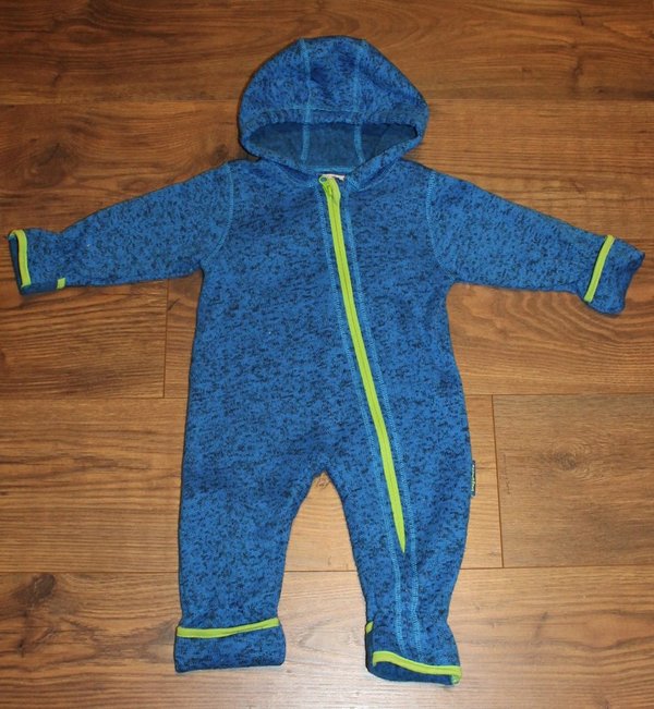 Strick-Fleece-Overall, Playshoes, Gr. 68